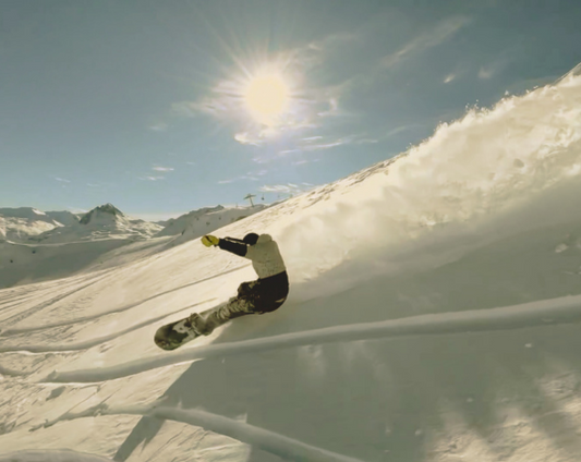 snowboard calico parachute